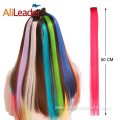 Single Synthetic Clip In One Piece Hair Extension